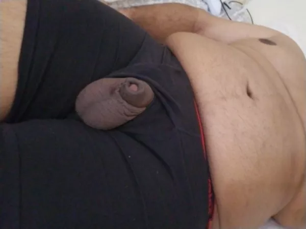 Big pouch and tiny stick. Dm to see it hard by bigbearsub