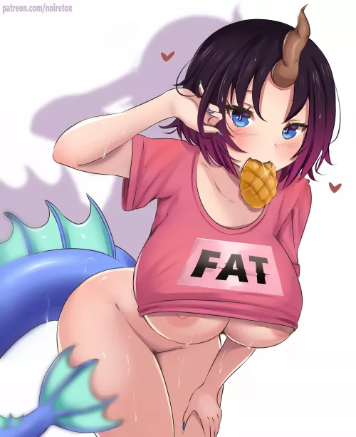 big tiddie Elma (Noiretox)[Miss Kobayashi’s Dragon Maid] by staayy