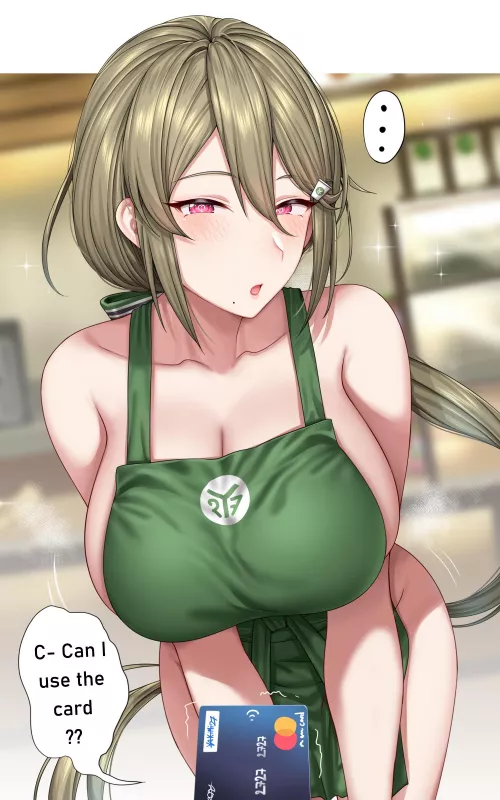 Big Tiddy Barista [Original] by CheetahSperm18
