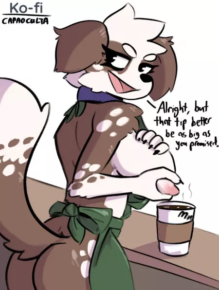 Big Tipper [F] (Capaoculta) by 5headedragon