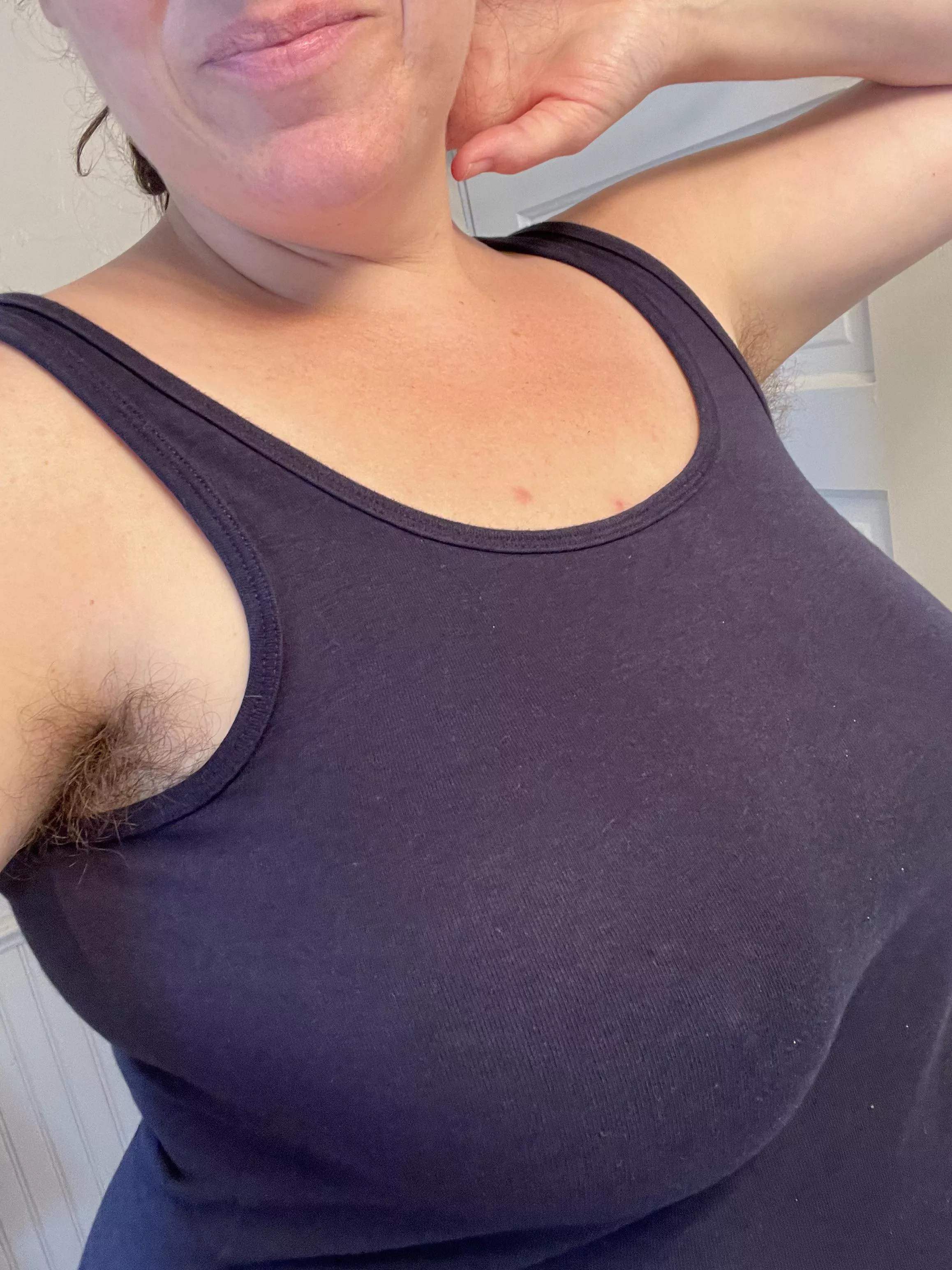 Big tits, hairy pits posted by fairandhairy