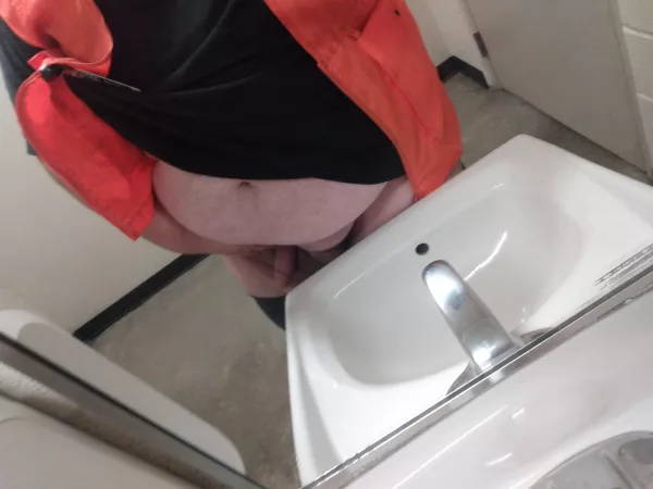 Big tummy kinda excited at work. Anyone wanna help me with that by Thicck13fw