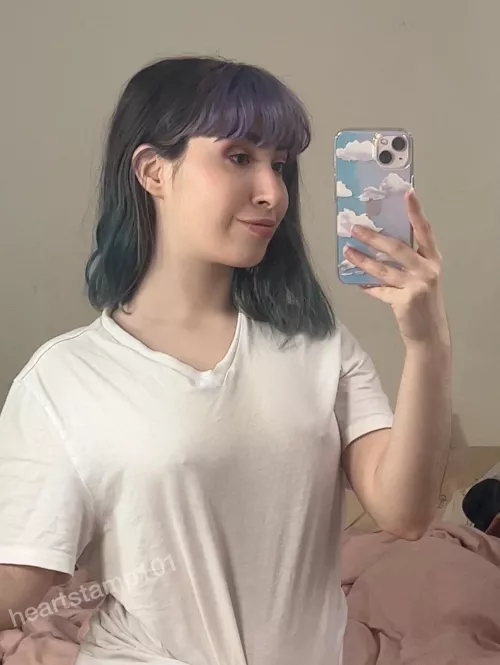 big white T-shirts forever by heartstamp101