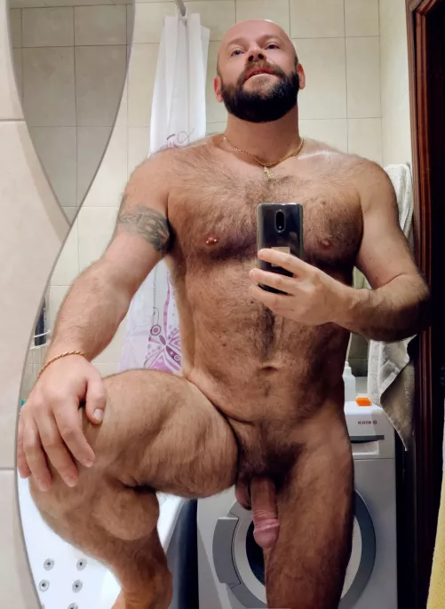 @BigHairyBear4 (Twitter) by hairyfatso