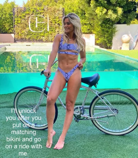 Bike (crossdressing, sissy, public humiliation) by Feetandpits