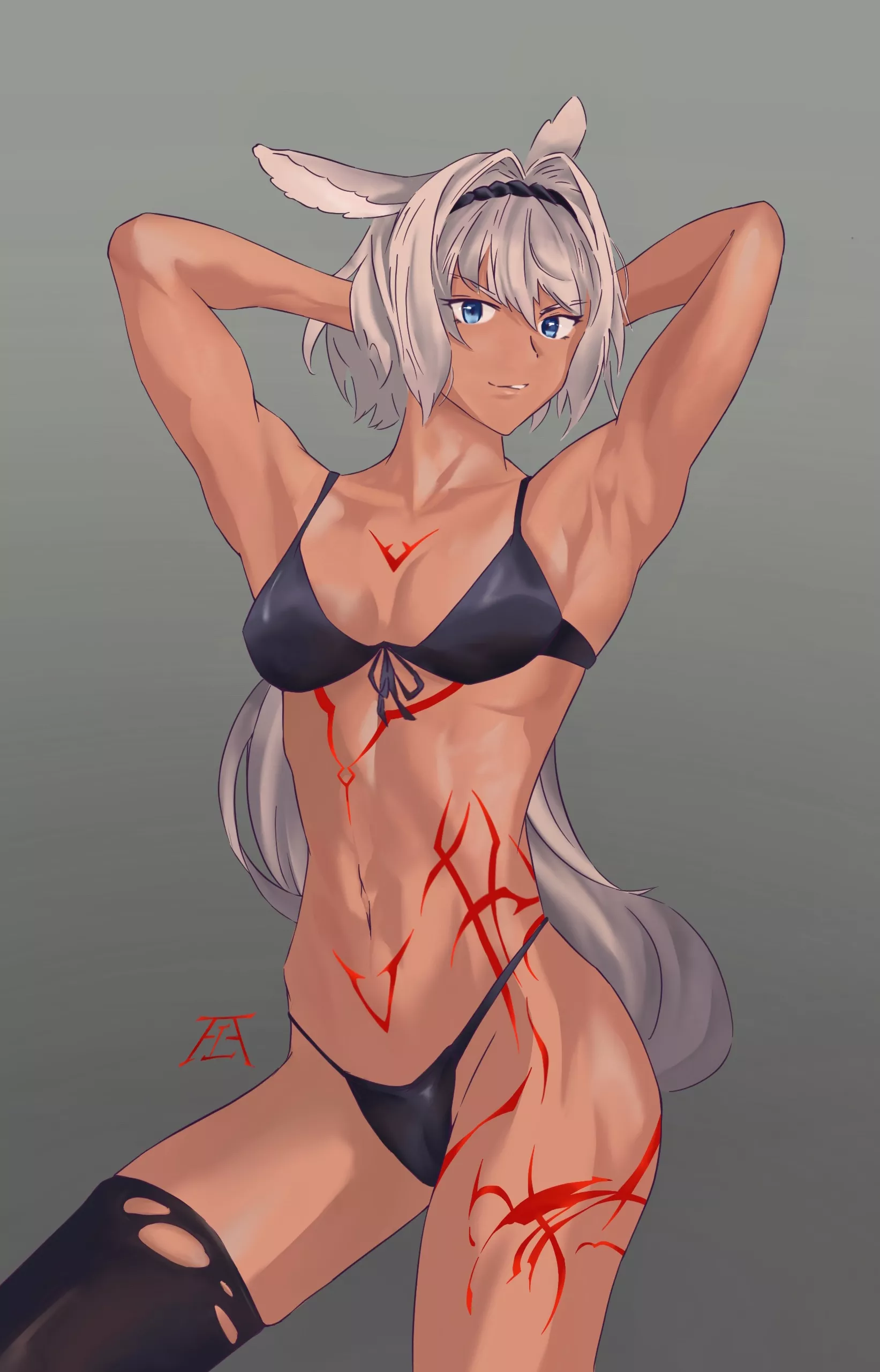 Bikini Caenis (I'm Arthur) [Fate/Grand Order] posted by elee0228