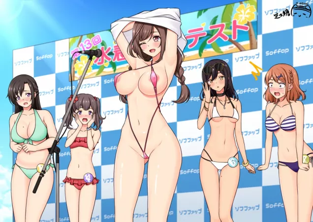 Bikini contest [Idolmaster] by its_CheeChung