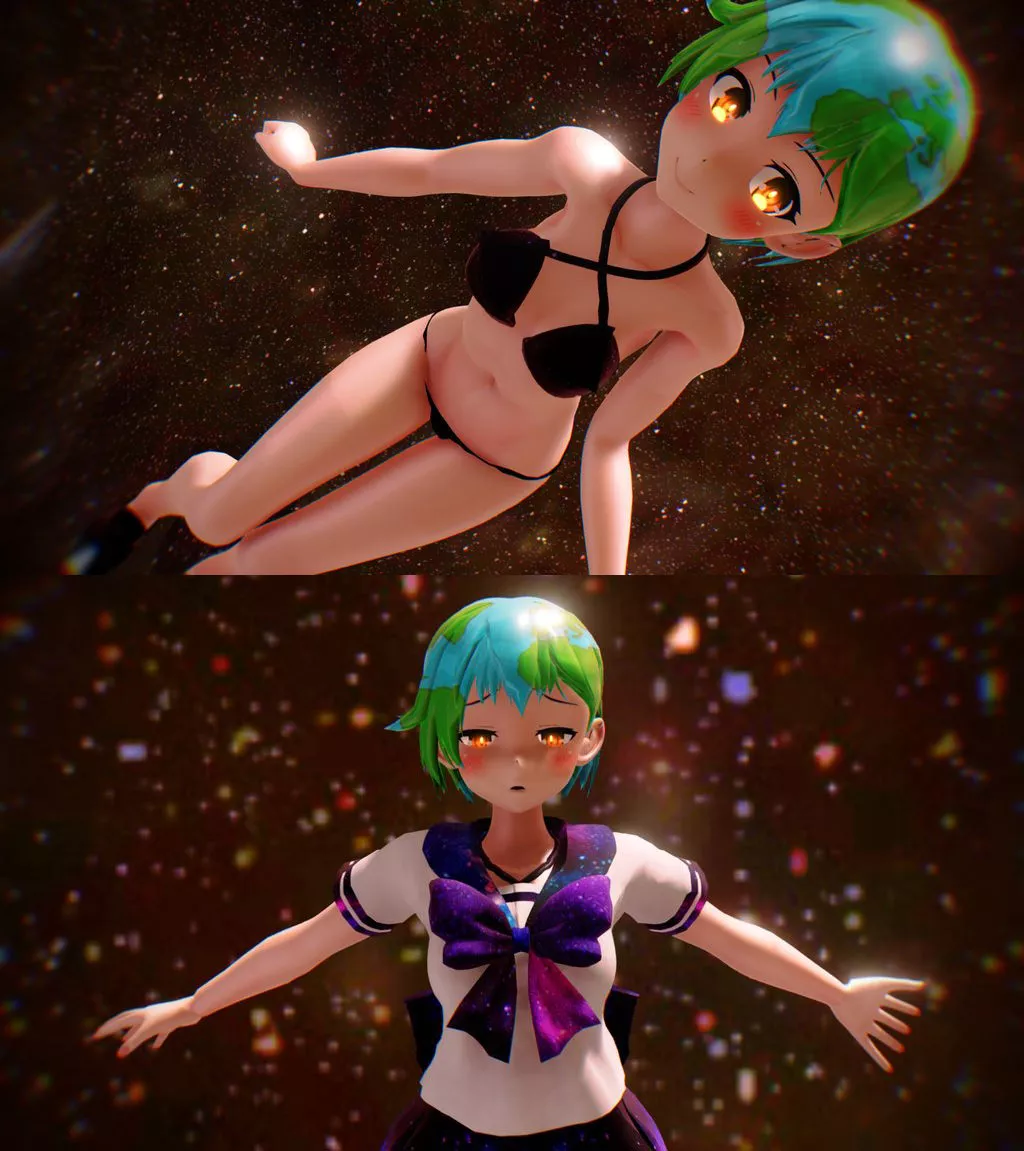 Bikini Earth-chan posted by Frocharocha
