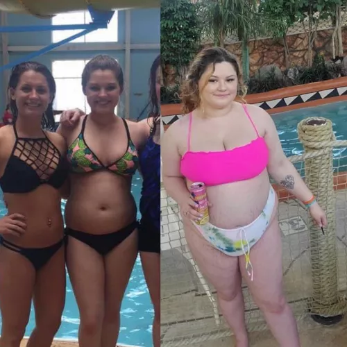 Bikini’s barley holding on by Tipsy-Wizard