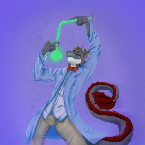 Bill the Sciencederg (Art by me, @DrSmek) by drsmek