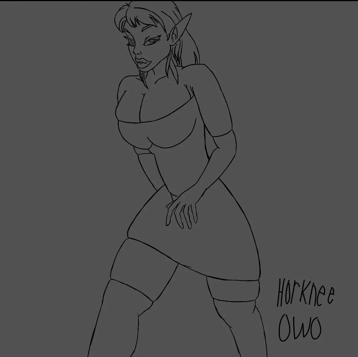 Bimbo elfffff posted by OwOHorknee