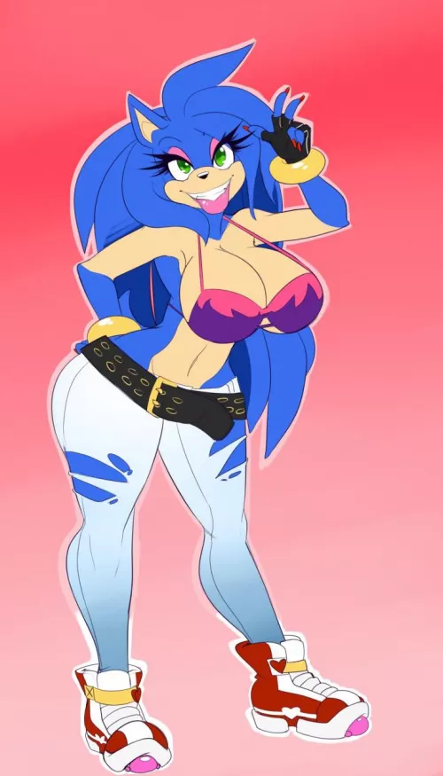 Bimbo Sonic by SissyBimboDomme