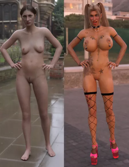 Bimbofication of Emma [OC] by Antalore