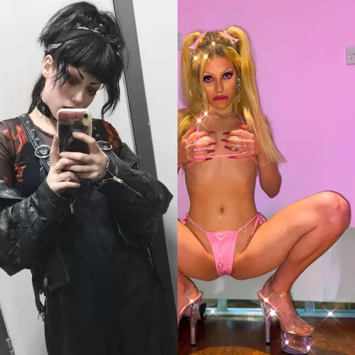 Bimbofication really does a body good! I look sooo much better as a dumb fuckdoll- don't you think? Next step: big fake tits! by AngelRaeDoll