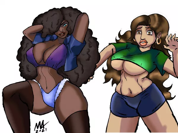 [Bimboification/ TF/ M2F/ F2F] Preview by TheBlueJacketX