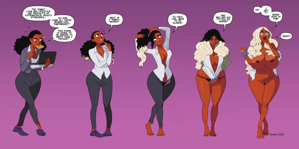 Bimbologist Bimbofication - bimbofication, breast expansion - sortimid by tffun77