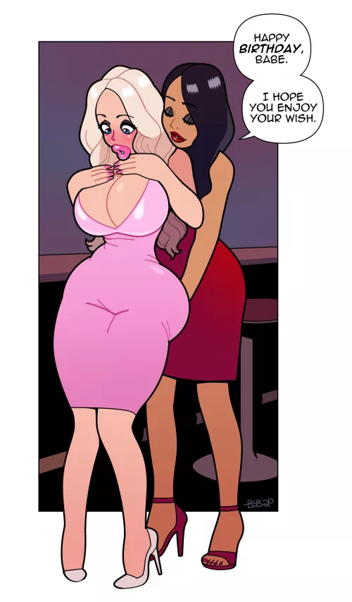 Birthday Bimbo by Blackshirtboy (Bimbofication) by not4myprimary