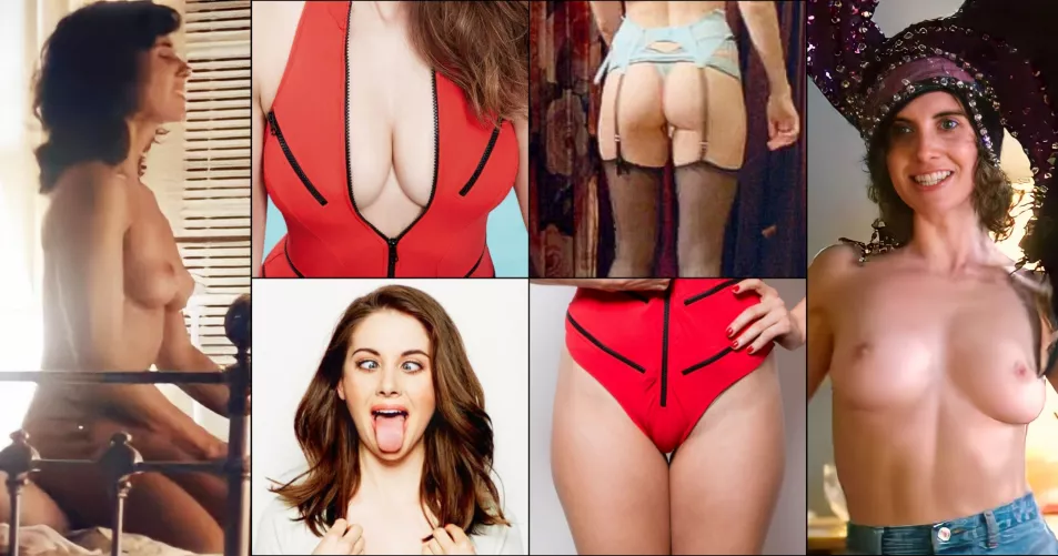 Birthday girl Alison Brie and her highlights by littlea_adderall