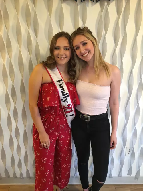 Birthday girl or friend…who is choking on your cock? by Ok-Satisfaction-2172