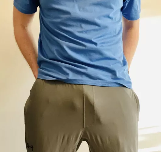 Bit obvious in my gym trackies by UncutGem89