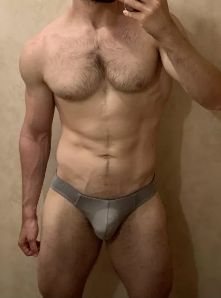 Bit sweaty after workout by DSastre00