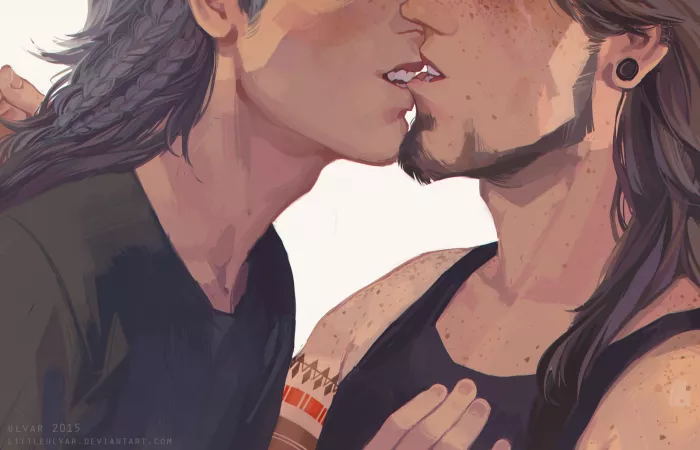 bite down by littleulvar/Katarzyna Ulvar Bekus by chalkchick0