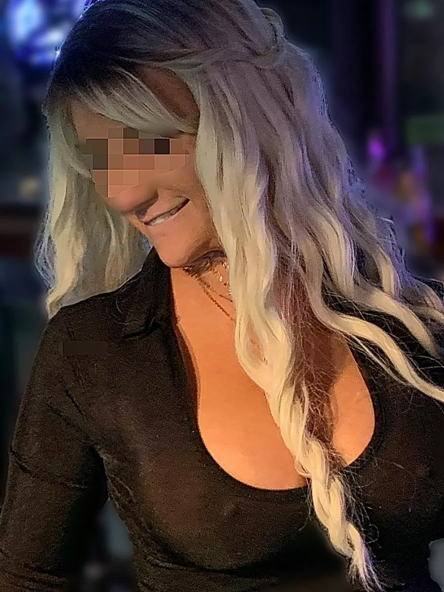 Biting my lip because I’m fantasizing of you covering my face and tits in your warm cum 😋 posted by WifeLovesCumFacials