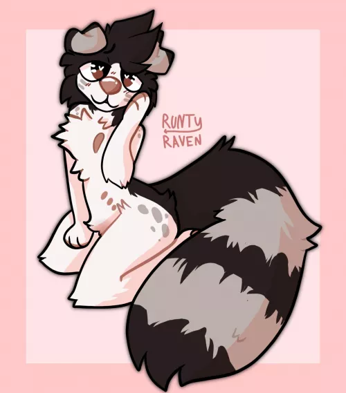 Bitty baby (art by me, @runty.raven on insta) by Runtyraven