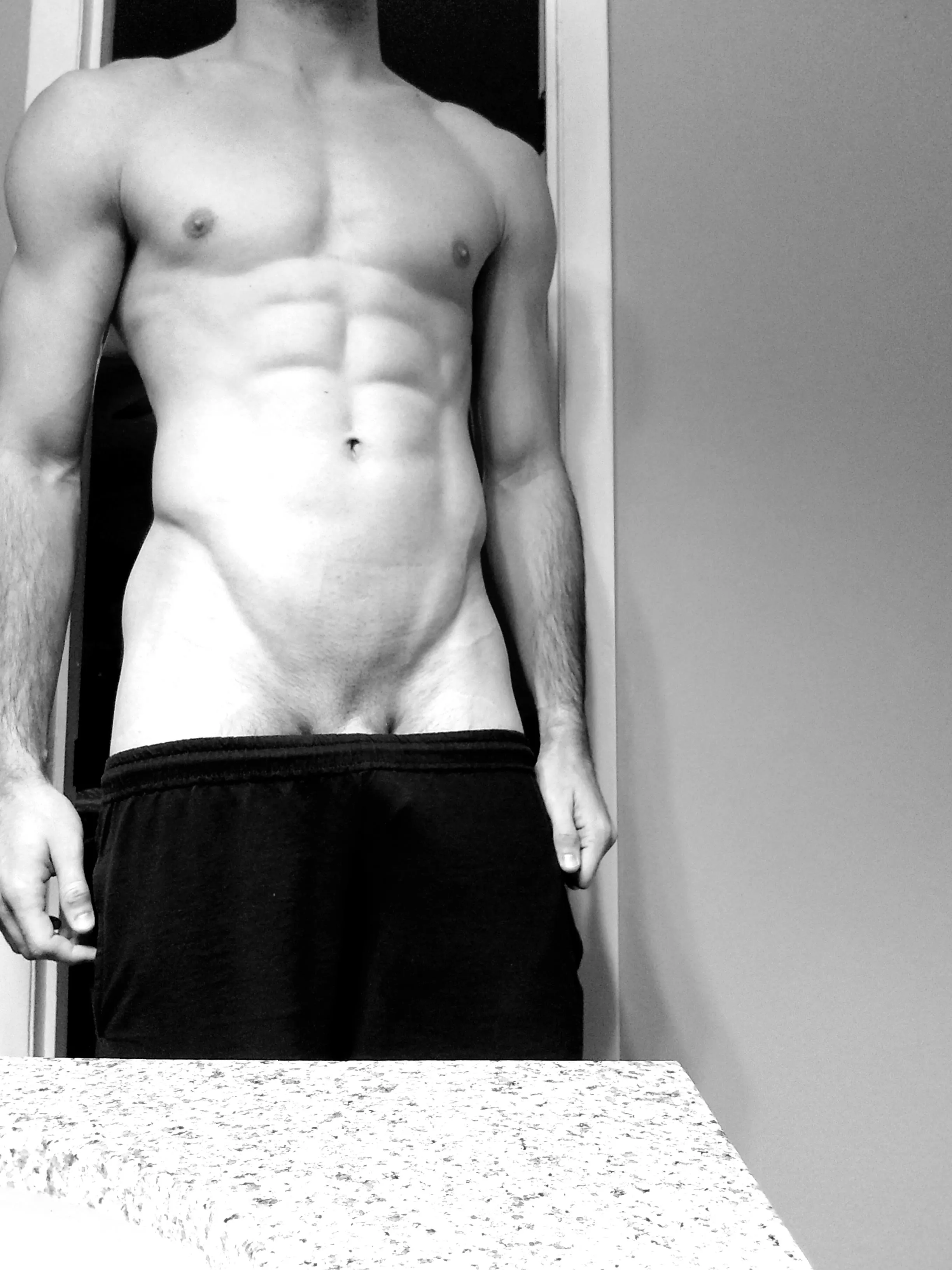 Black and white bc its winter and I don't rock a tan😂 happy Monday 28 (M) posted by Time-Carpenter