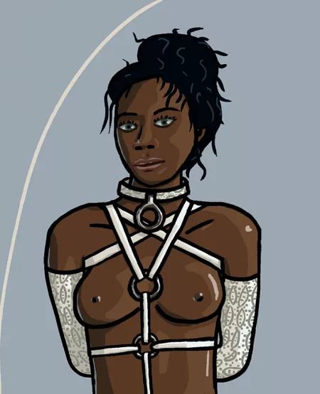 Black and White (OC) by hoomhoffer