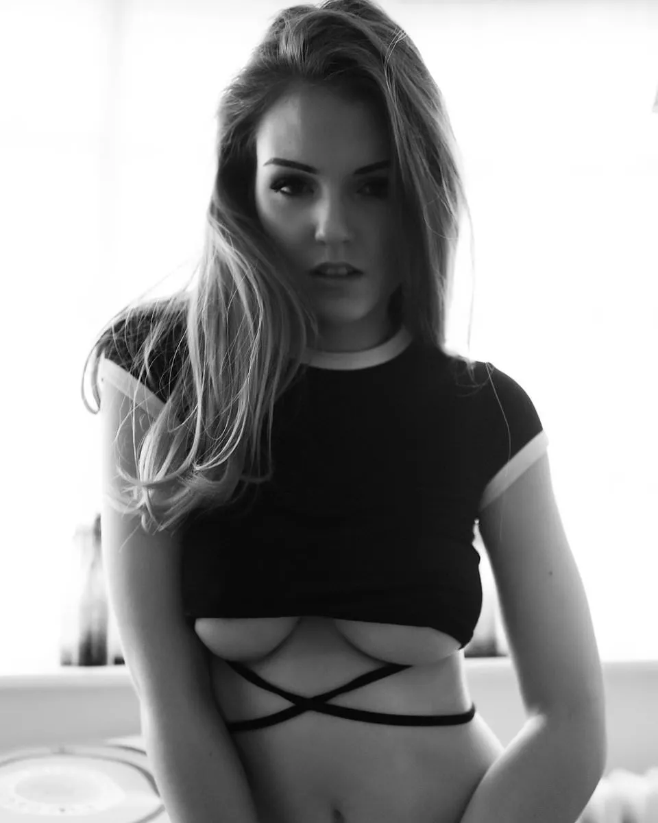 Black and white underboob posted by [deleted]
