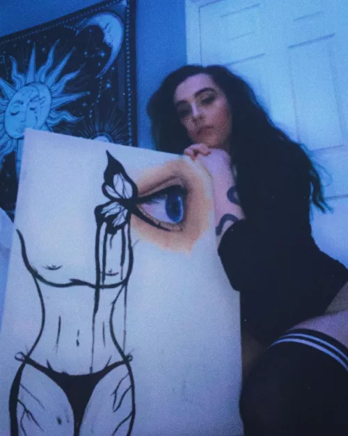 Black body suit, what you doing with her for an evening? by wanker436