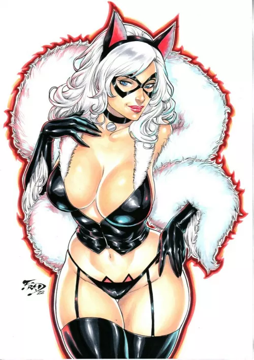 Black Cat (Fred Benes) [Marvel Comics] by daniel650000