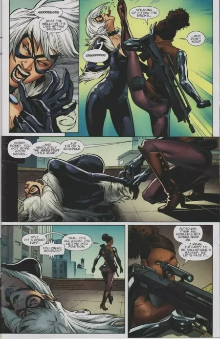 Black Cat gets knocked out by itselectric124