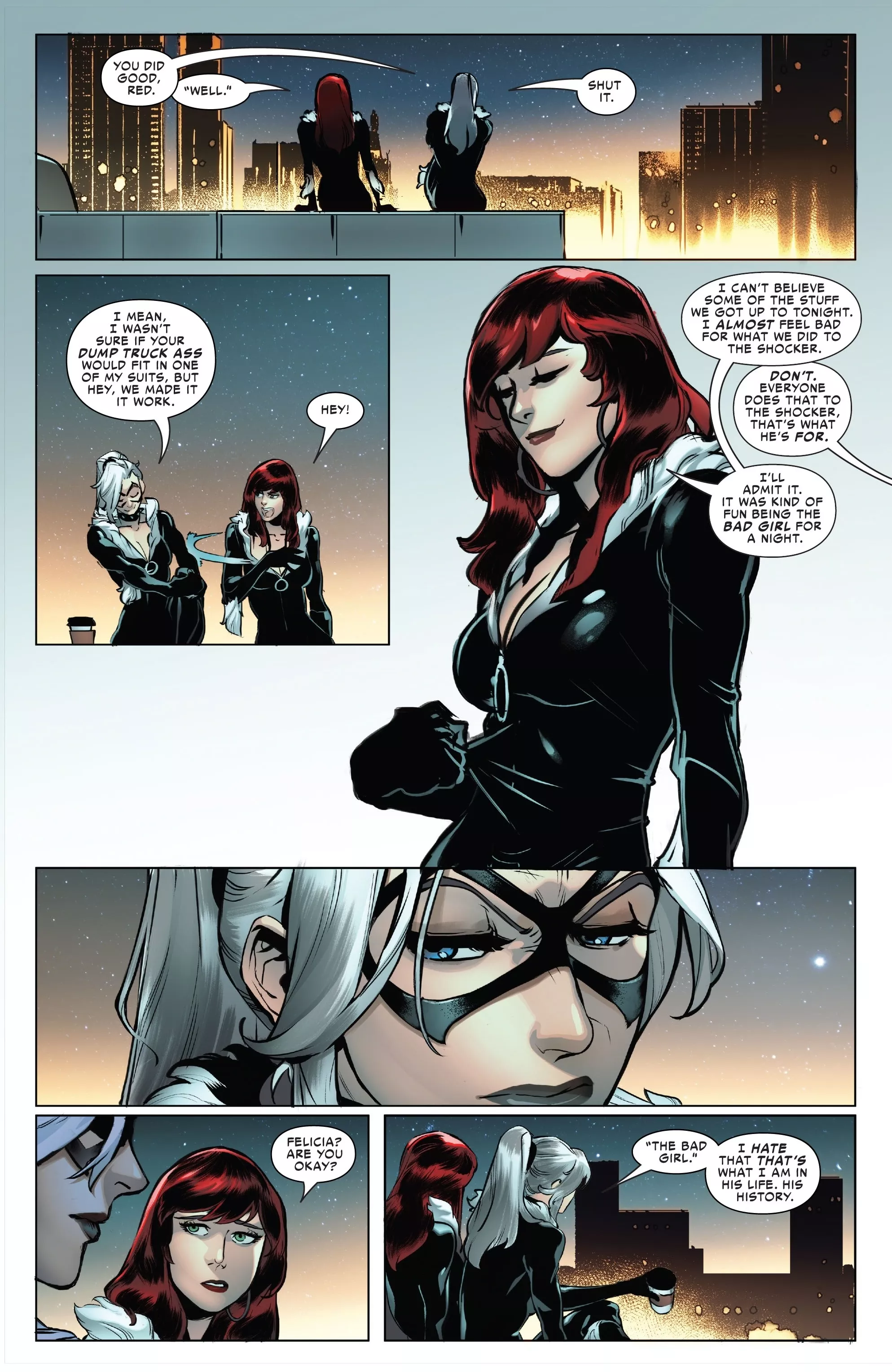 Black Cat thinks MJ has a 