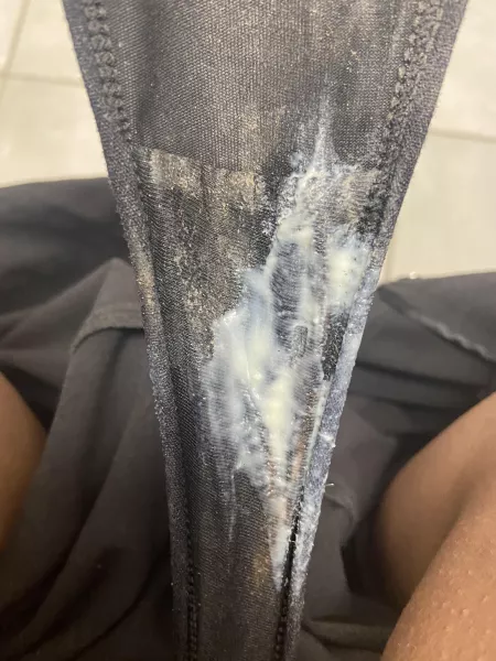 Black cotton thong by breeforty