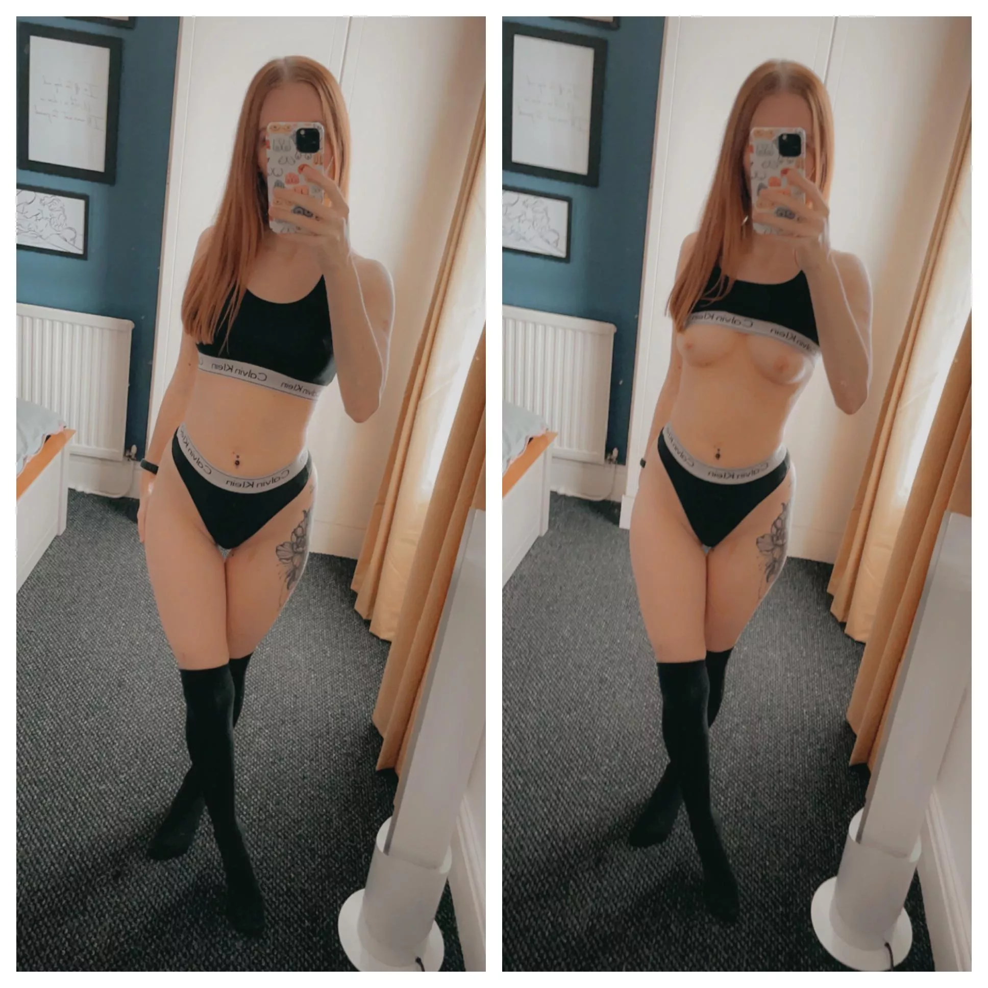 Black knee highs 😈 posted by hughesashleigh