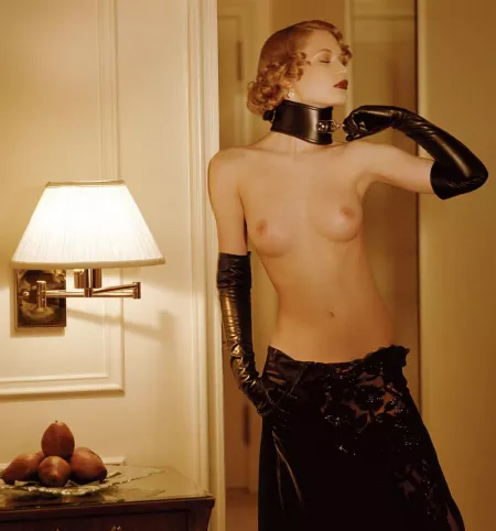 Black Lace & Collar by spatterday