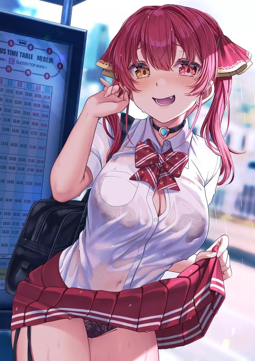 Black lingerie posted by cron-