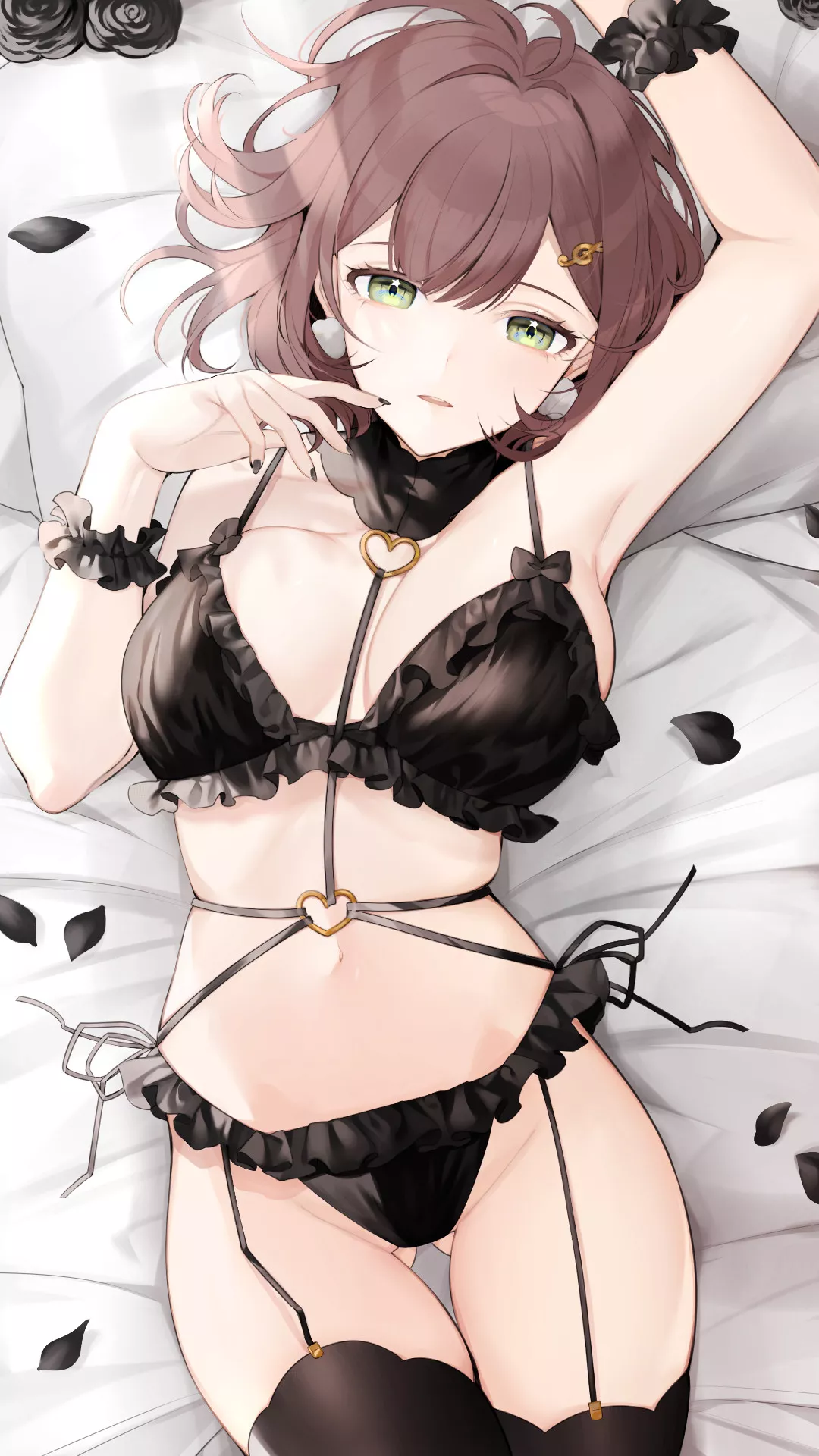 Black Lingerie [Artist's Original] posted by CheetahSperm18