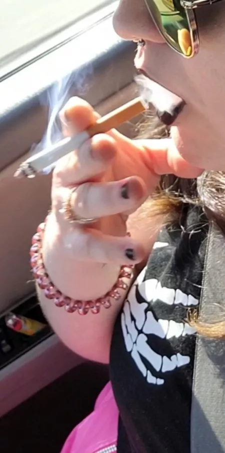 Black lipstick by HottWife6six6