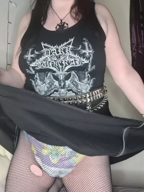 Black Metal t-shirts and diapers part 4! by MissVulpix