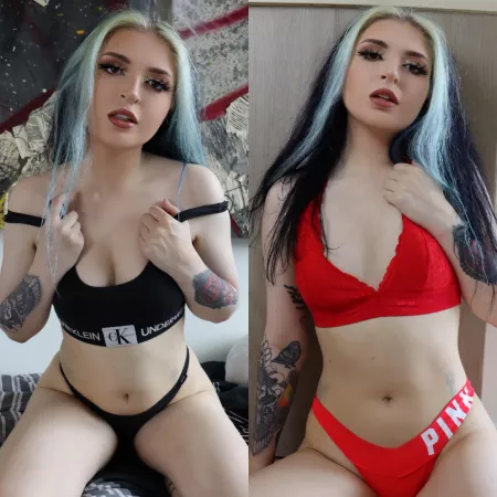 🖤Black or Red?❤️ by AlicePhantom666