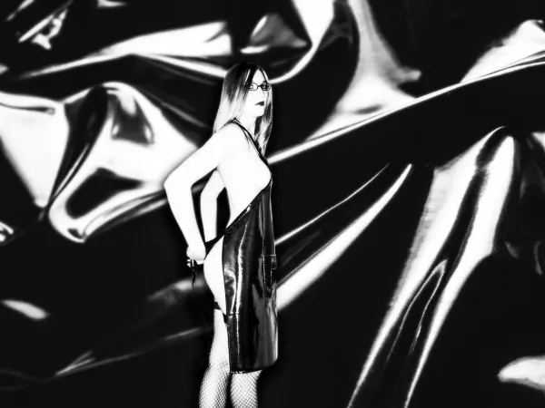 Black pvc apron by pixelshooter75