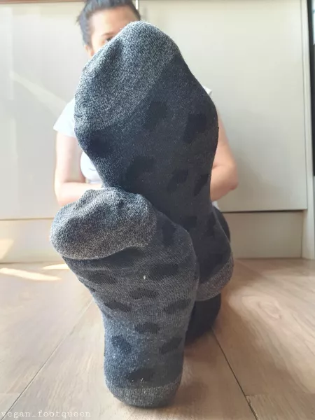 Black socks 🖤 by Veganfootqueen