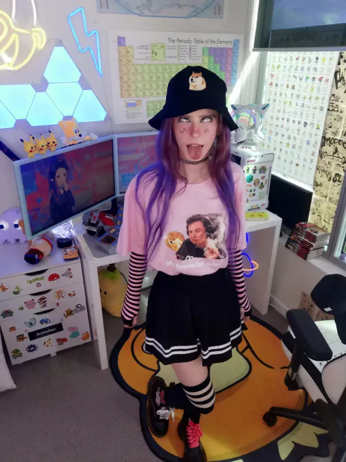 black thigh highs BONK! 🐶🌸 by lilfakegamer