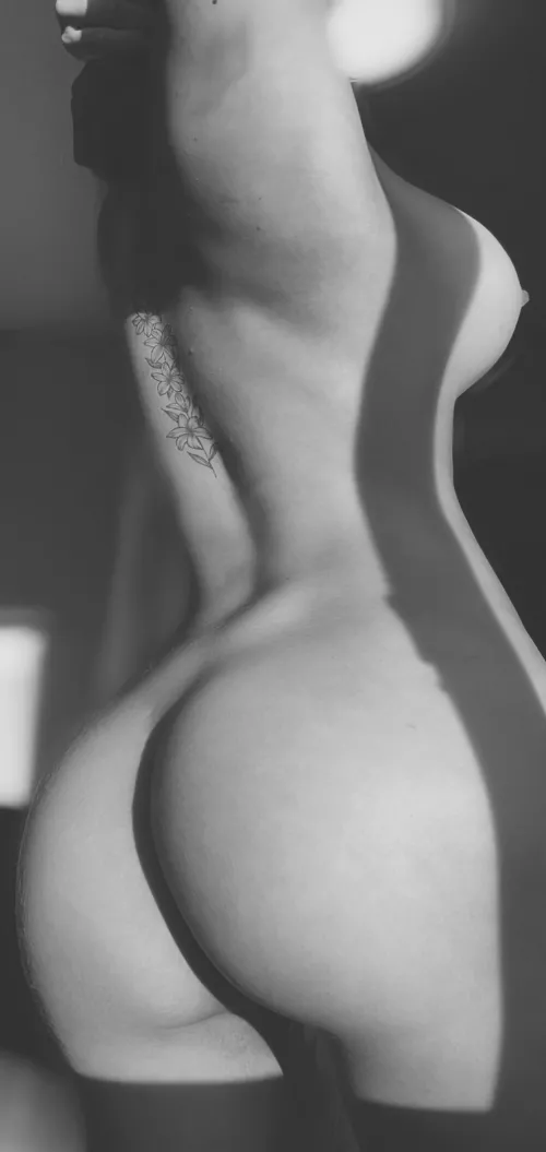 black & white is much more dramatic by Lexi69SexyOF