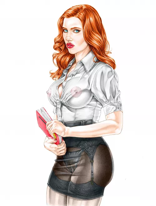 Black Widow - (Marvel Comics) - [ArmandoHuerta] by AtrosRH