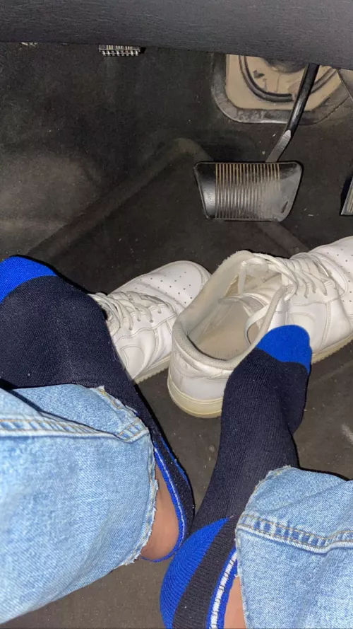 black/blue low polo by jespatas