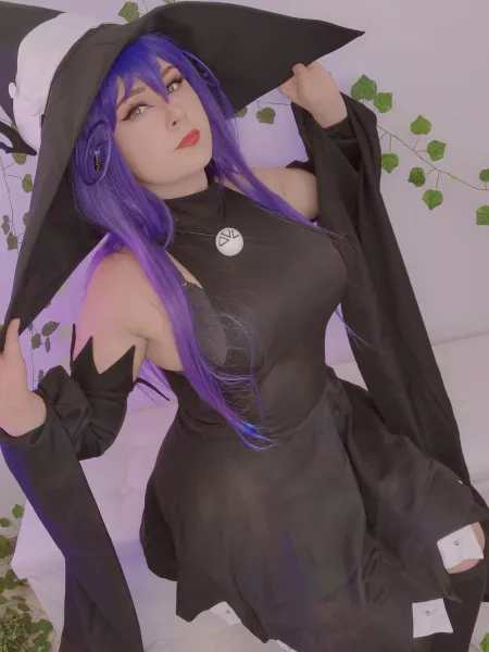 Blair(Soul Eater) cosplayer: miyuna_hime(me) / How is your day? Are you excited for Halloween? by miyuna-hime